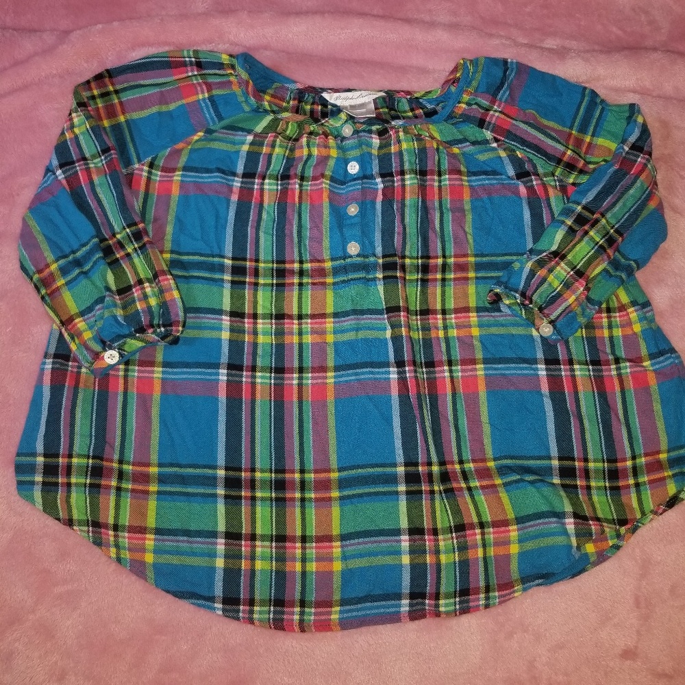 Ralph Lauren Plaid top